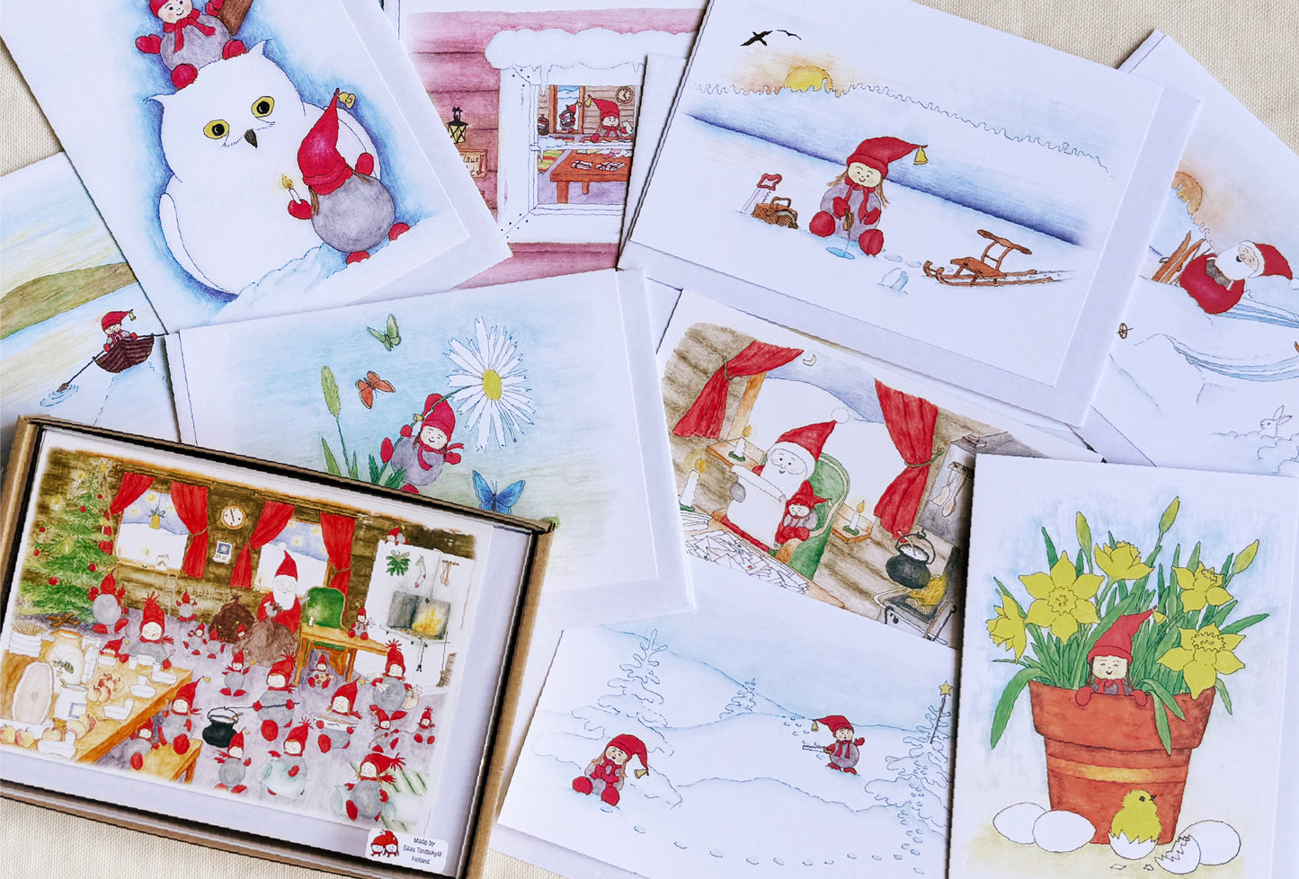 グリーティングカードセット(15種類)